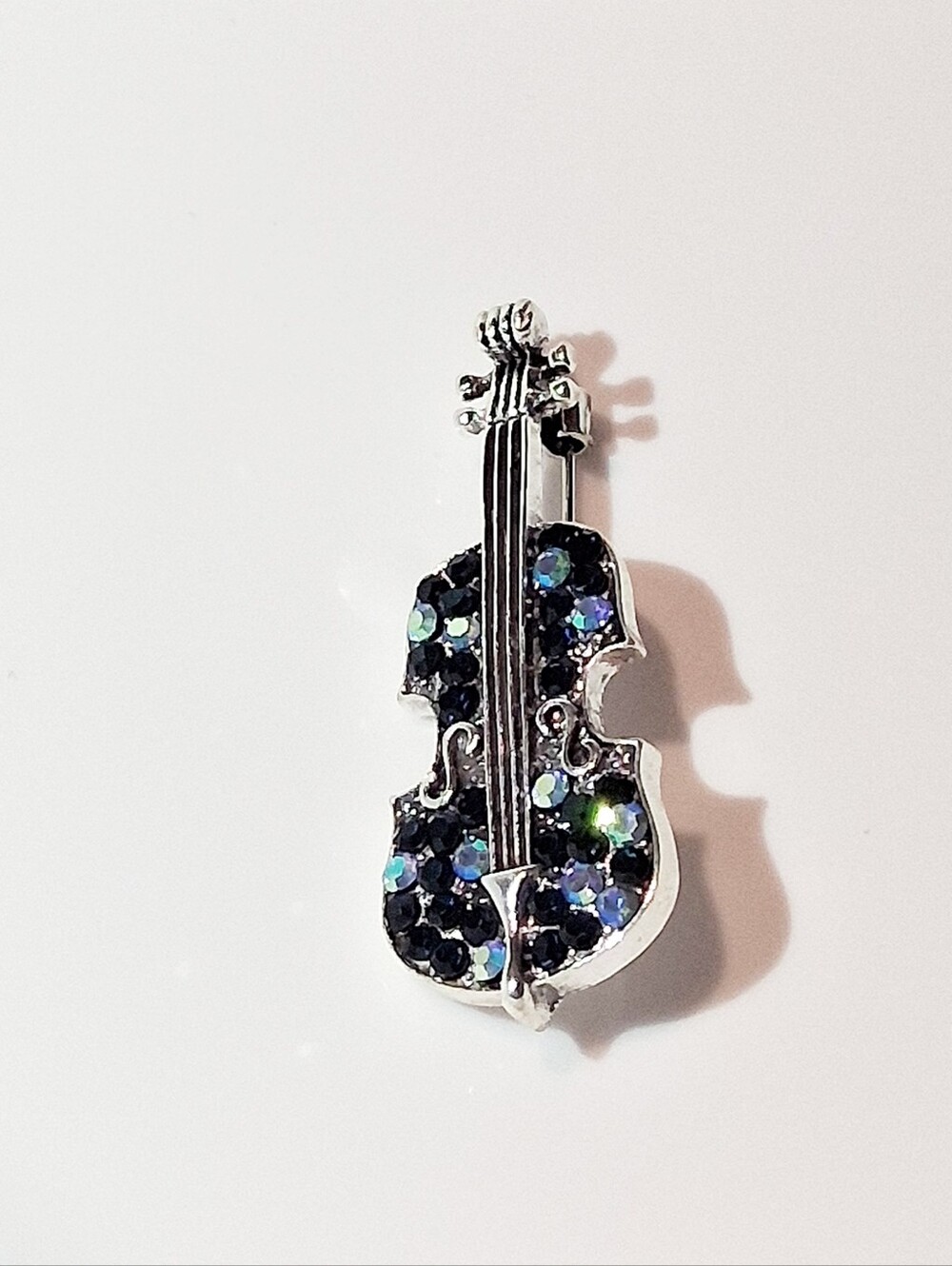 Violin Shaped Brooch